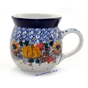 Kubek czeski beczułka 0,5L dek. U4741X Dynie